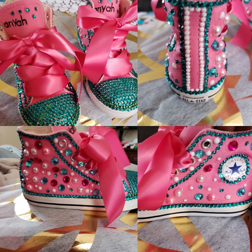 Blinged converse